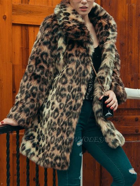 leopard fluffy coat|Fluffy coat .